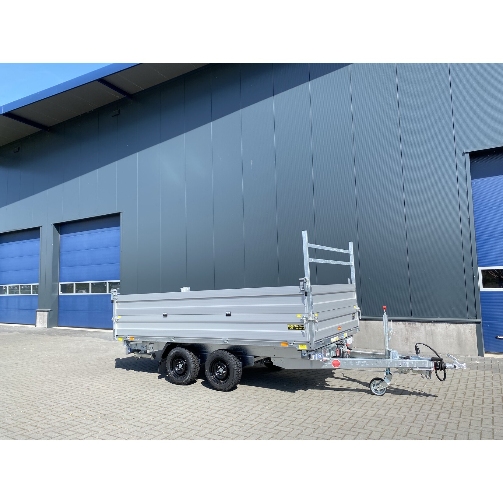 Bockmann Bockmann 3-zijdige kipper | 374 x 180 x 70 cm | 3.500 kg | Geremd ALL - IN AKTIE!
