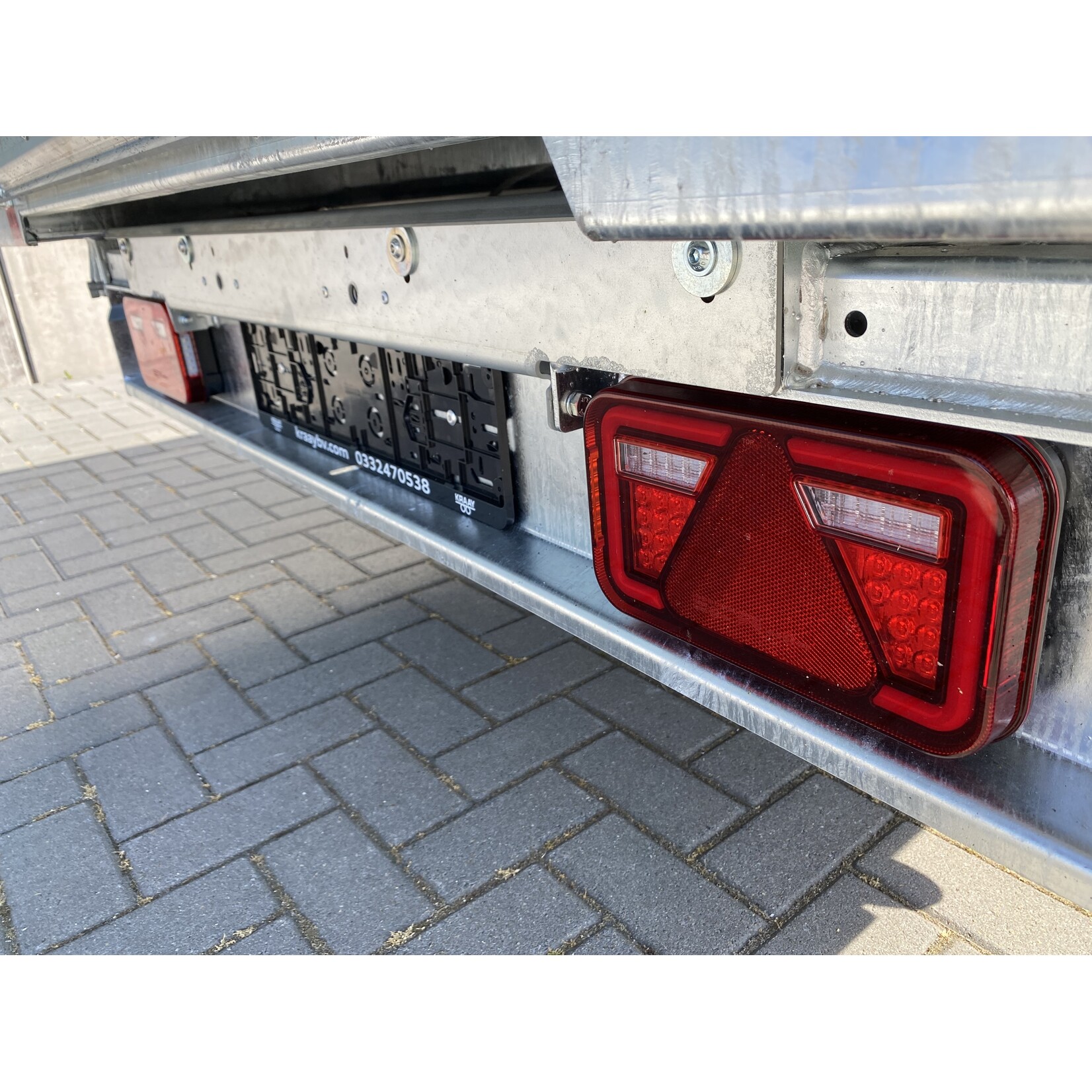 Bockmann Bockmann 3-zijdige kipper | 374 x 180 x 70 cm | 3.500 kg | Geremd ALL - IN AKTIE!