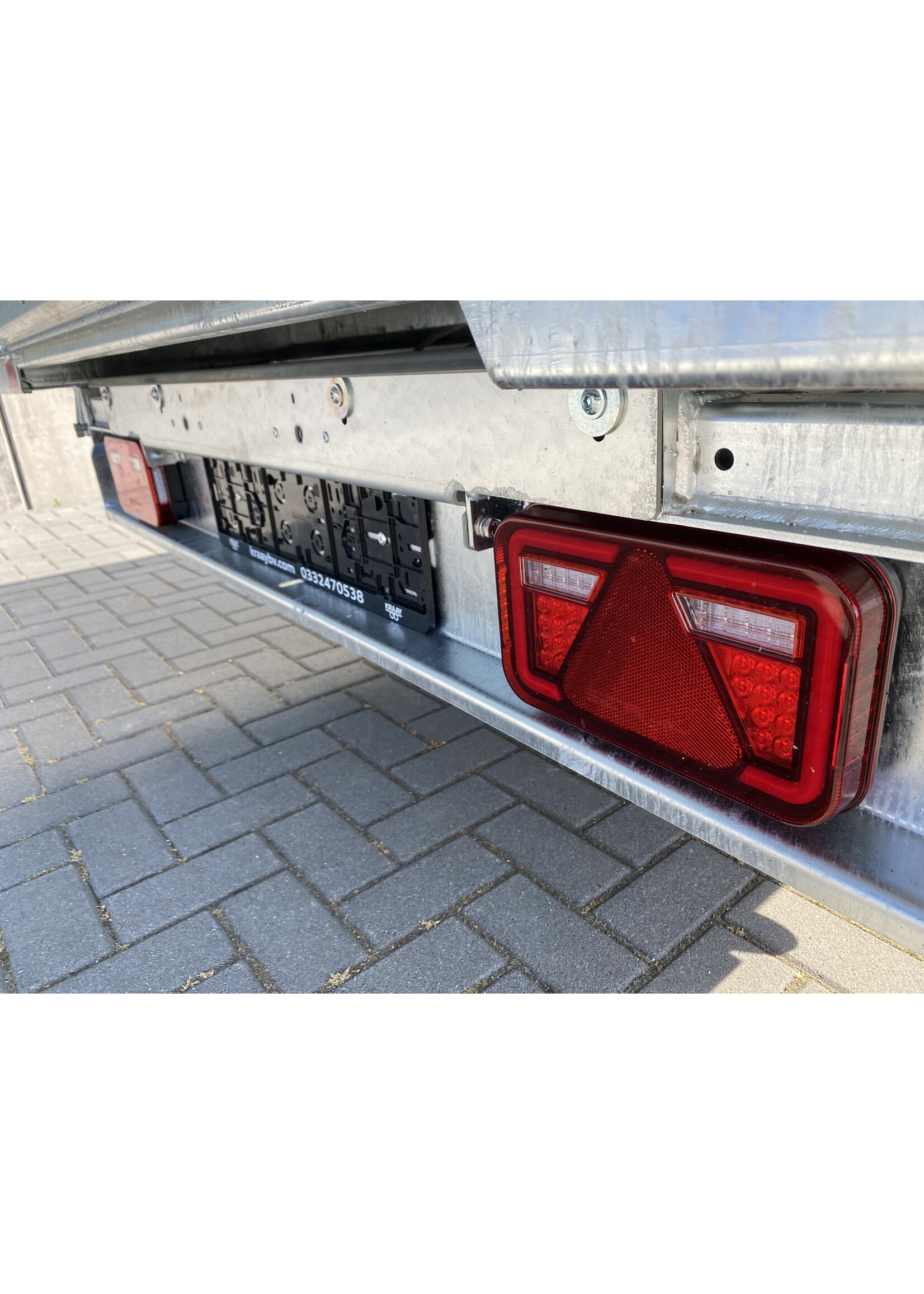 Bockmann Bockmann 3-zijdige kipper | 374 x 180 x 70 cm | 3.500 kg | Geremd ALL - IN AKTIE!
