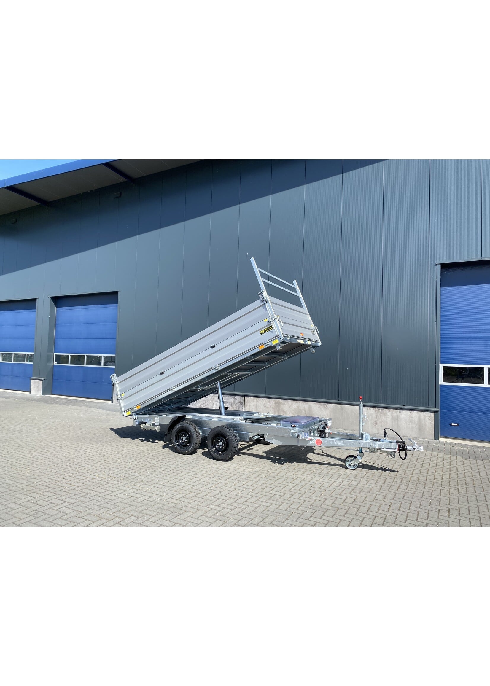 Bockmann Bockmann 3-zijdige kipper | 374 x 180 x 70 cm | 3.500 kg | Geremd ALL - IN AKTIE!