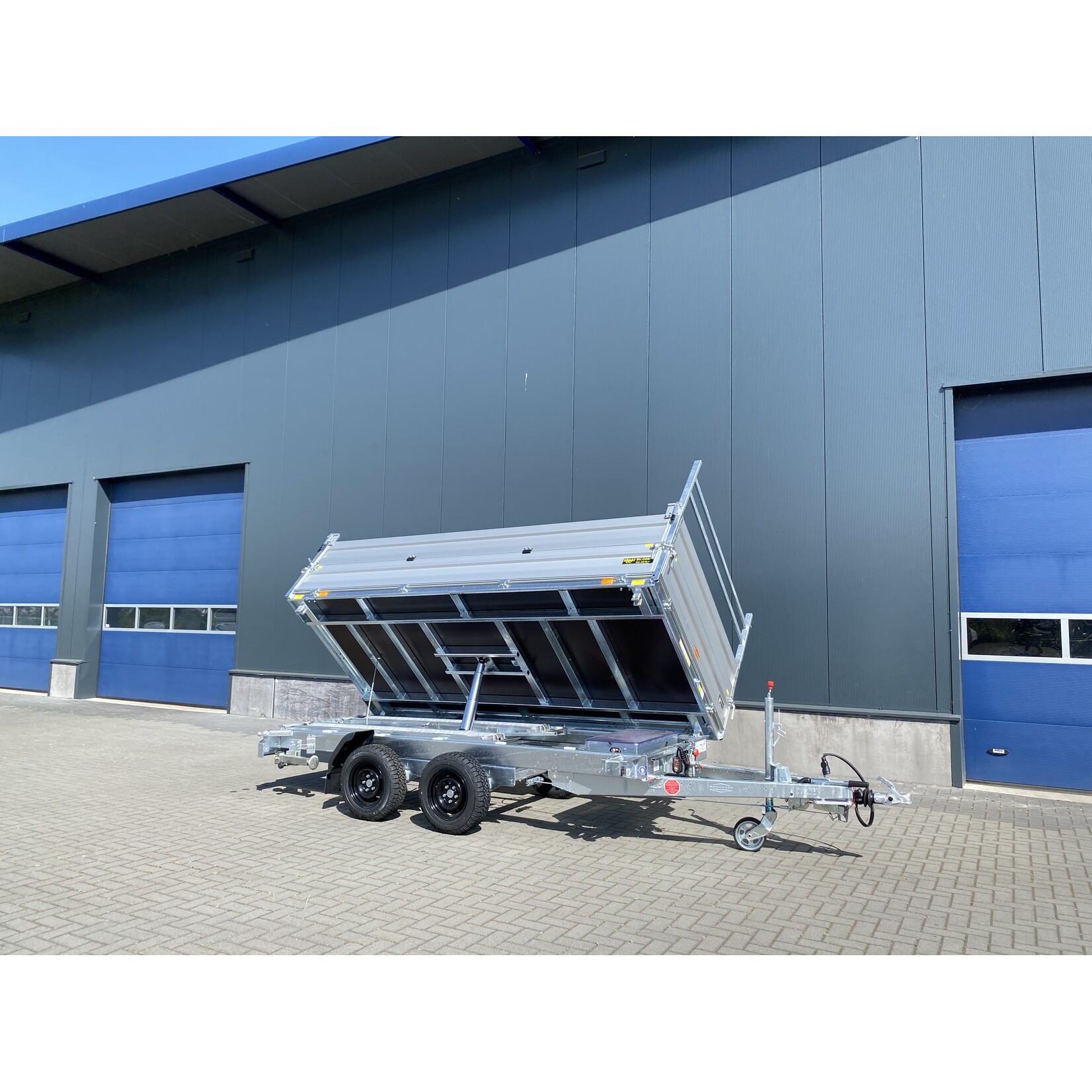 Bockmann Bockmann 3-zijdige kipper | 374 x 180 x 70 cm | 3.500 kg | Geremd ALL - IN AKTIE!