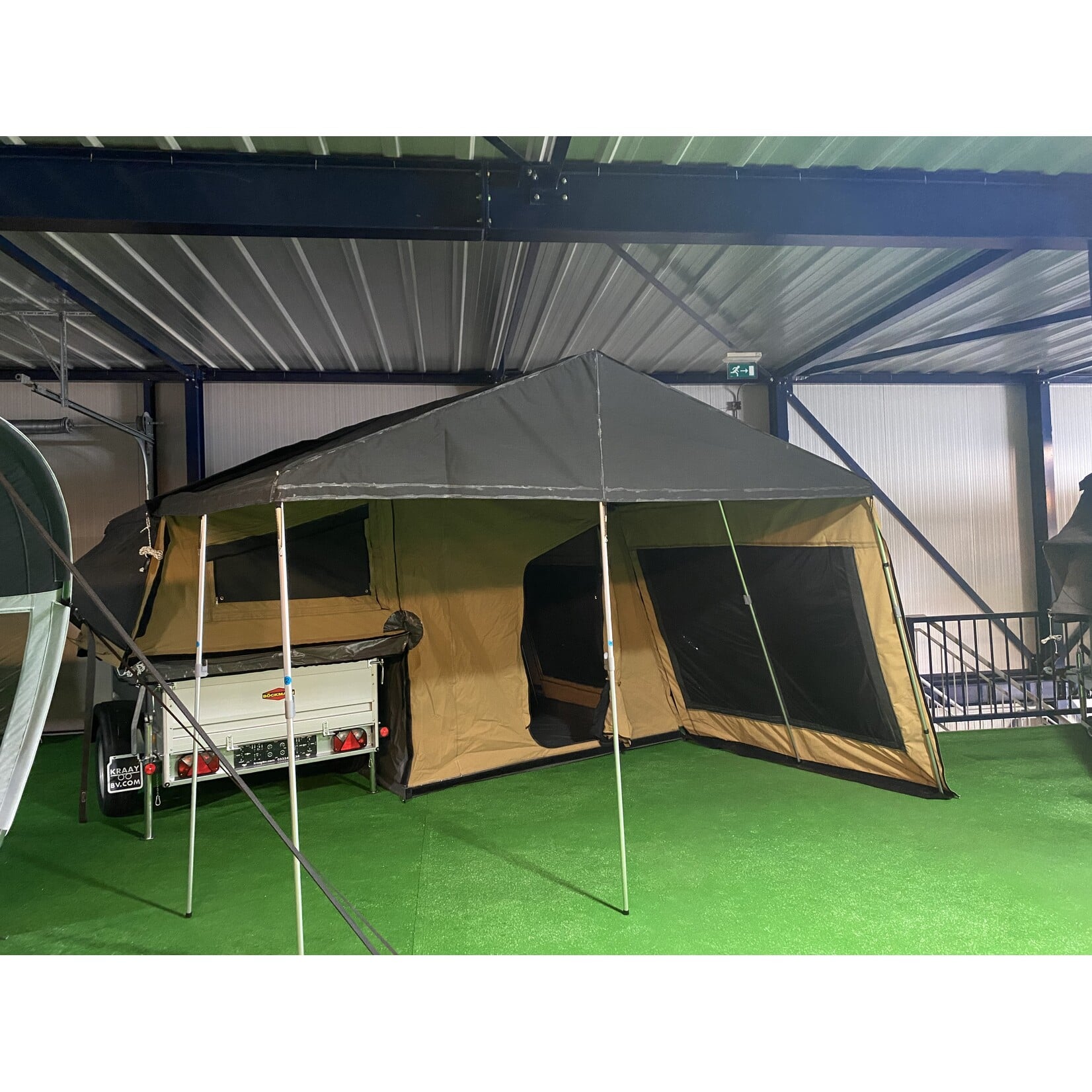 Gordigear Gordigear Taiga 2GO tenttrailer | Safari Yellow