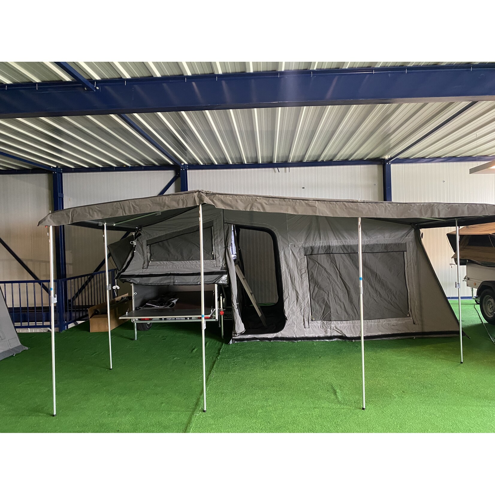 Gordigear Gordigear Savannah 2GO tenttrailer | Urban Gray