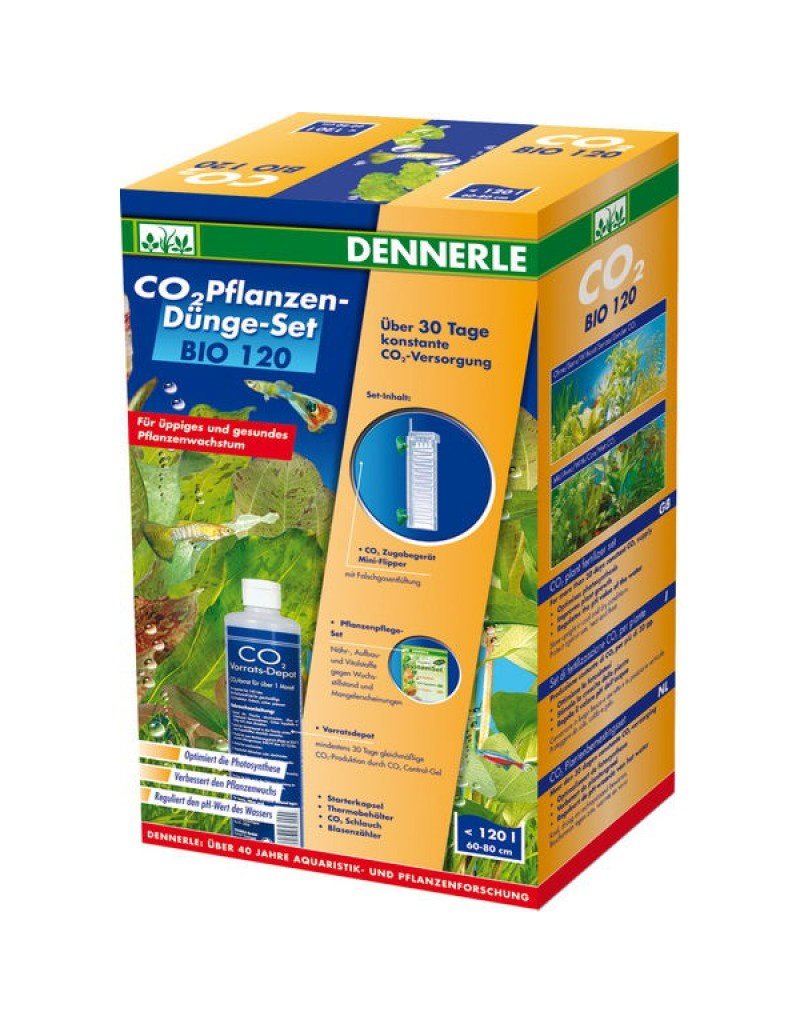 Dennerle CO2 Pflanzen Dünge-Set BIO 120