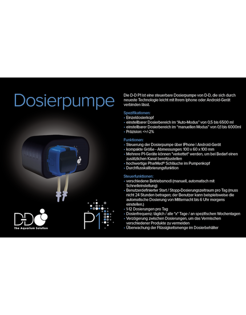 D-D Dosierpumpe H2Ocean P1