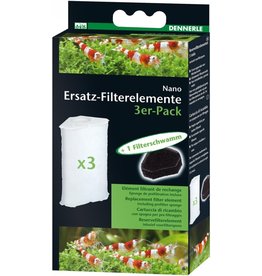 Dennerle Dennerle Ersatz-Filterelement  3er Pack