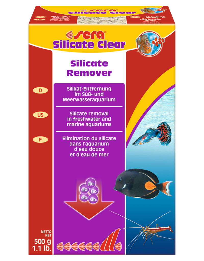 Sera Silicate Clear 500g Silikat-Entfernung