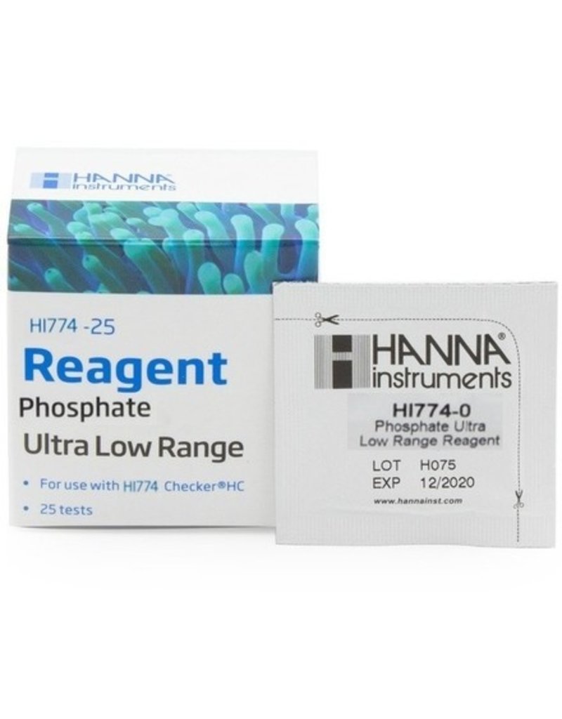 Hanna Instruments Hanna Phosphat-Reagenzien für HI774-25 Checker® HC für Meerwasser, 25 Tests