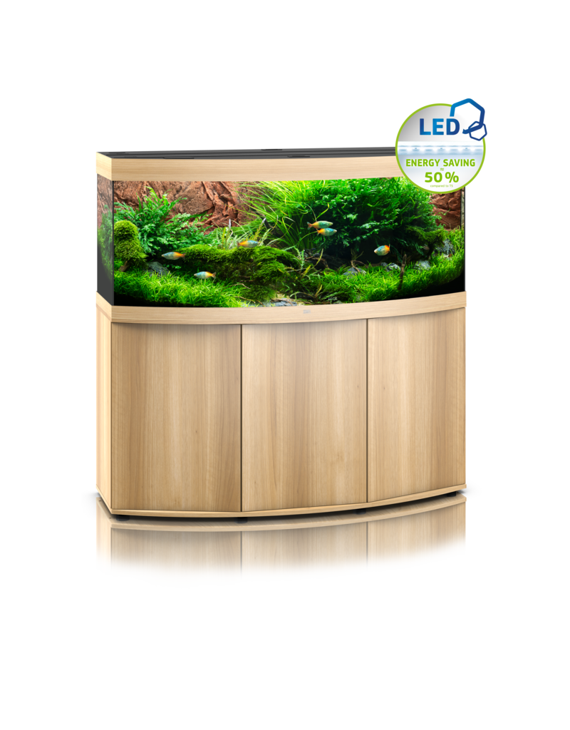 Juwel Vision 450 Aquarium helles Holz Kombination