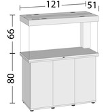 Juwel Rio 350 Aquarium weiß Kombination