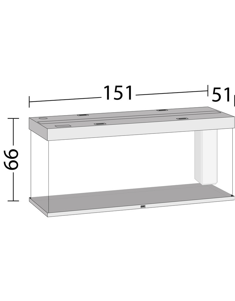 Juwel Rio 450 Aquarium weiß