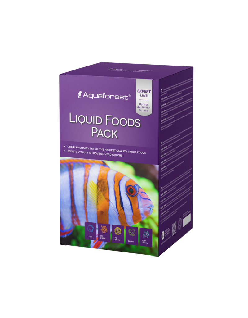 Aquaforest Aquaforest Liquid Foods Pack 4x250 ml