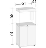 Juwel Juwel Lido 120 Aquarium grau Kombination