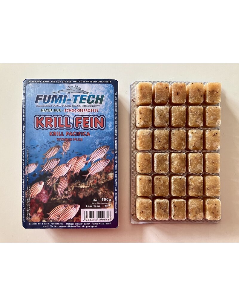 Fumi-Tech Pazifik Krill fein 10x 100g Blister (1000g)