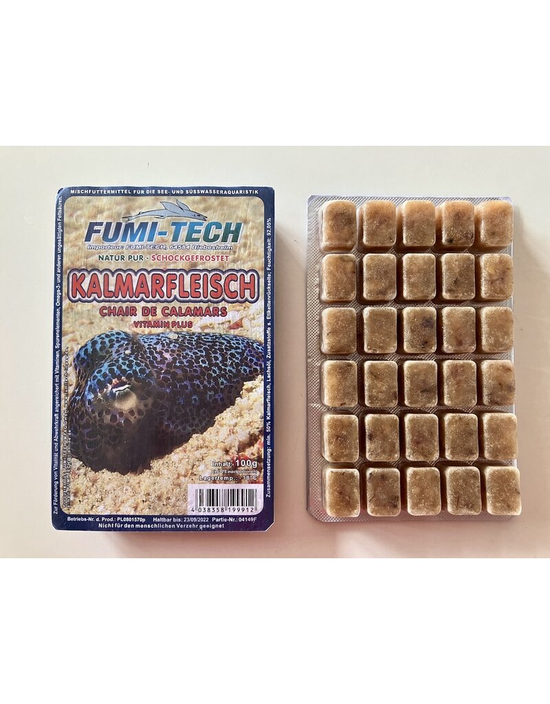 Fumi Tech Fumi-Tech Kalmarfleisch gehackt 5x 100g Blister (500g)