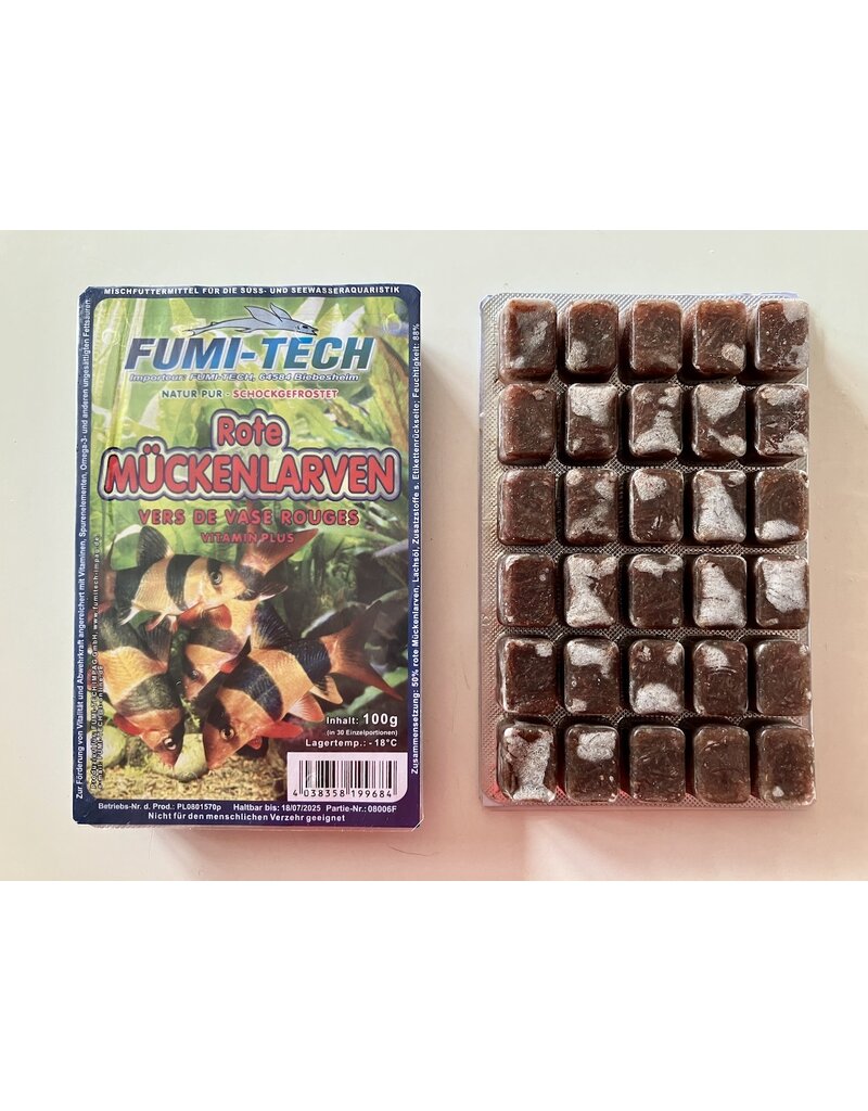 Zoo Schatz Zoo Schatz Rote Mückenlarven 5x 100g Blister (500g)