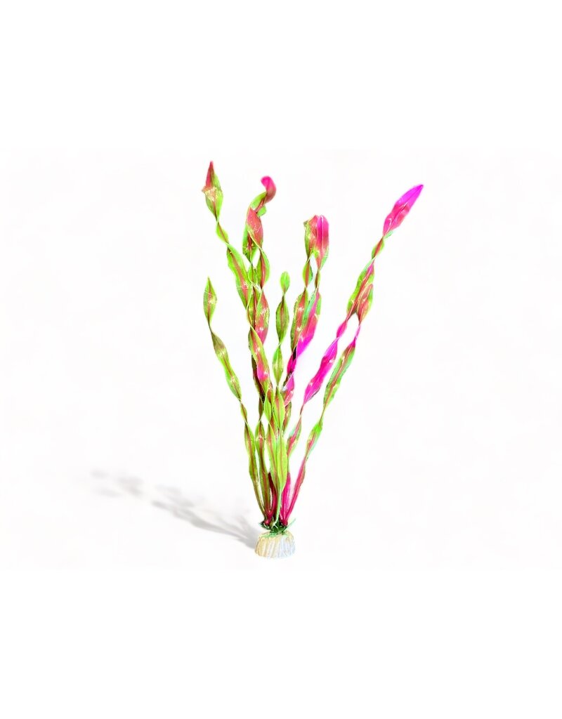Vallisneria pink/grün 30cm Kunststoffpflanze