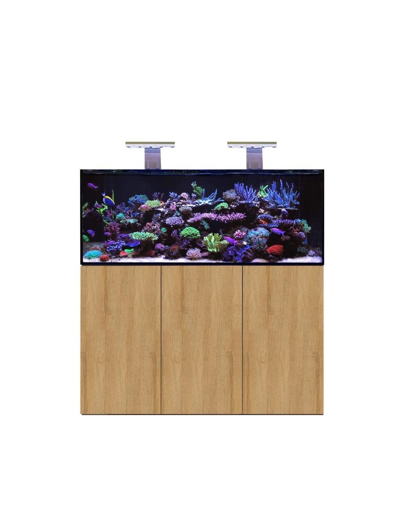 D-D D-D Aqua-Pro Reef 1500  - NATURAL OAK - Meerwasseraquarium / Unterschrank mit Metallrahmen