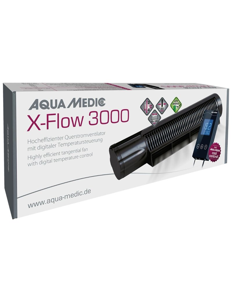 Aqua Medic Aqua Medic X-Flow 3000 Querstromventilator mit digitaler Temperatursteuerung