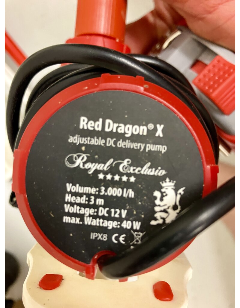 Royal Exclusiv Royal Exclusicv COMPACT Dreambox - Patronen - Medienfilter Ø 100mm 2.0 Liter Volumen mit Red Dragon® X 40 Watt / 3m³ gebraucht
