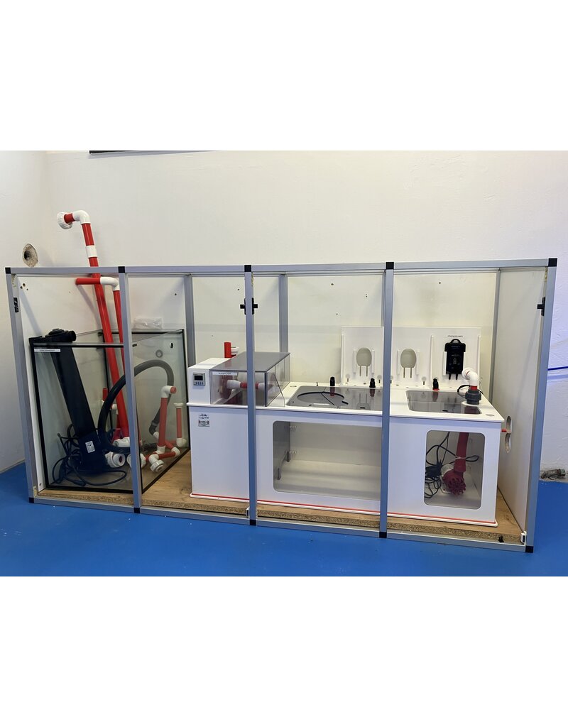 Aquariengestell Aluminium mit Nut 200x65x100cm gebraucht
