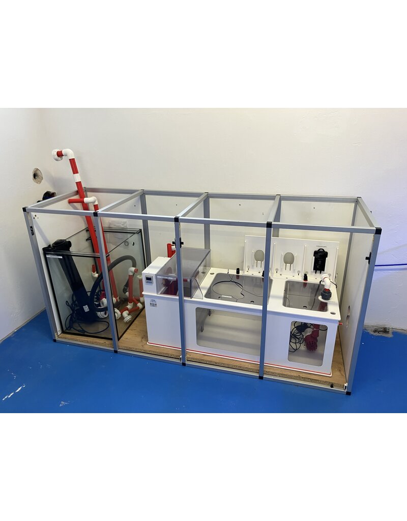 Aquariengestell Aluminium mit Nut 200x65x100cm gebraucht