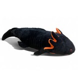 Plüsch Axolotl XXL Schwarz/Rot