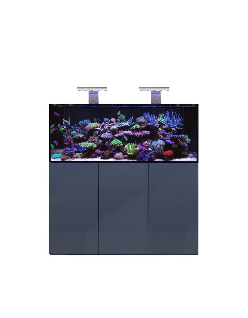 D-D D-D Aqua-Pro Reef 1500  - ANTHRACITE MATT - Meerwasseraquarium / Unterschrank mit Metallrahmen