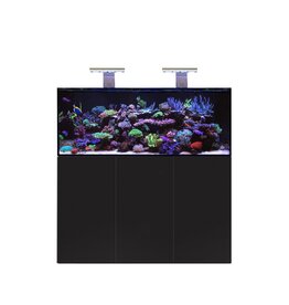 D-D D-D Aqua-Pro Reef 1500  - BLACK GLOSS - Meerwasseraquarium / Unterschrank mit Metallrahmen