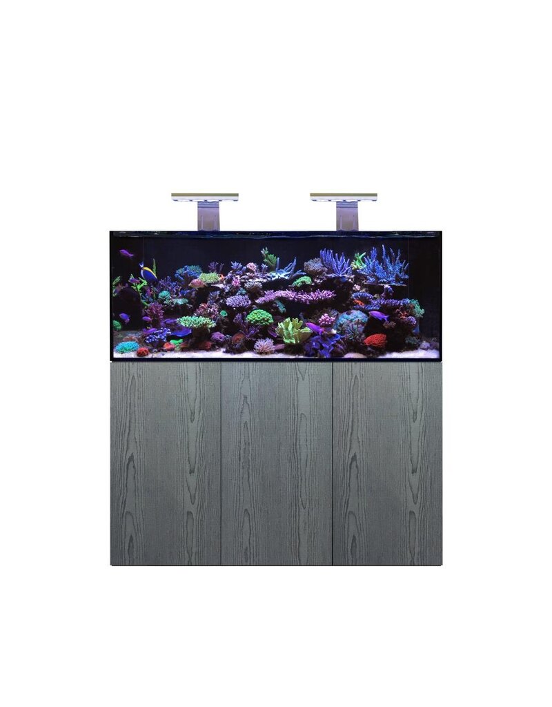 D-D D-D Aqua-Pro Reef 1500  - CARBON OAK - Meerwasseraquarium / Unterschrank mit Metallrahmen