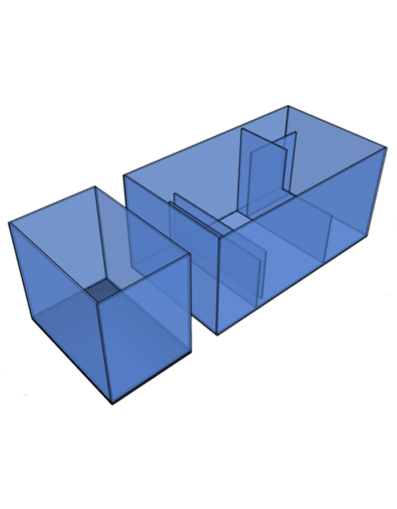 D-D D-D Reef-Pro 1800 - ANTHRACITE GLOSS Meerwasseraquarium