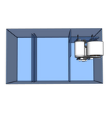 D-D D-D Reef-Pro 1800 - ANTHRACITE GLOSS Meerwasseraquarium