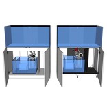 D-D D-D Aqua-Pro Reef 1200 - PLATINUM OAK Meerwasseraquarium