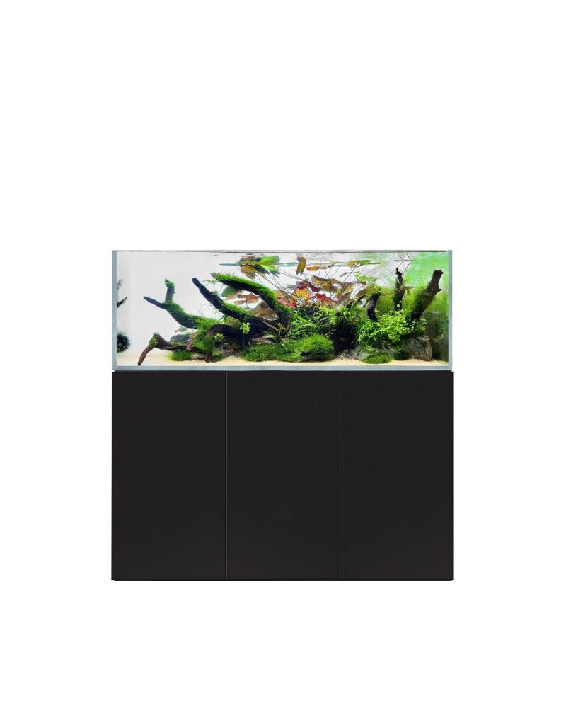D-D D-D Aqua-Pro Aquascaper 1500 - BLACK SATIN Süsswasseraquarium - Unterschrank mit Metallrahmen