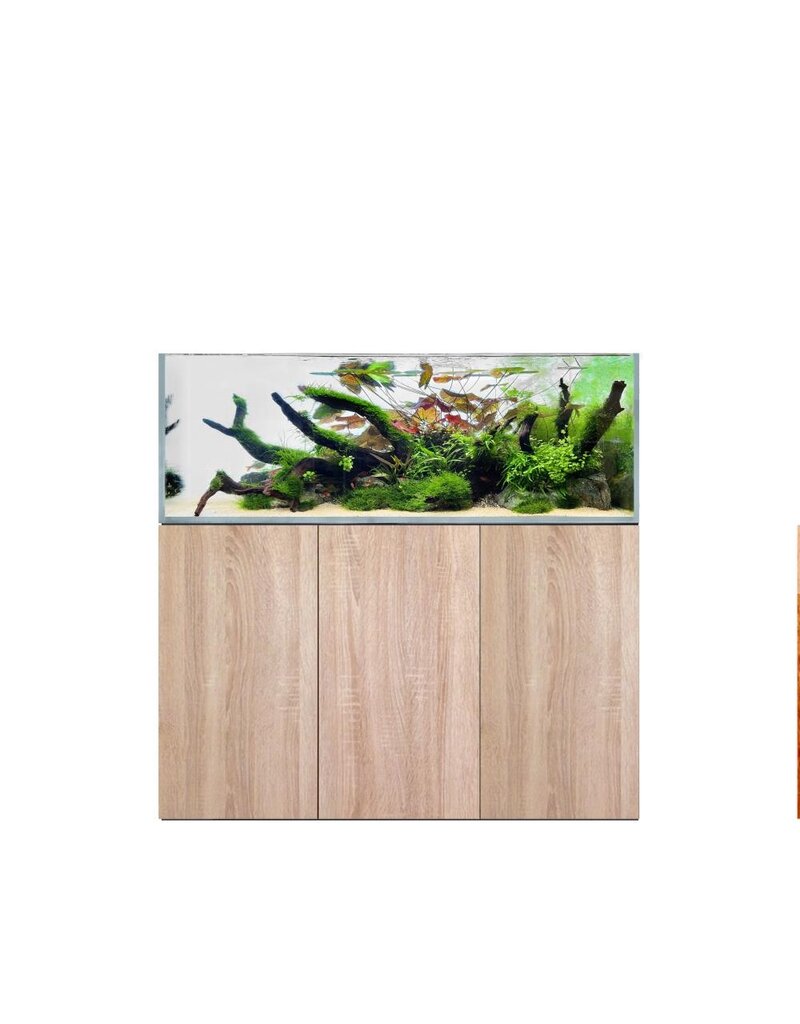 D-D D-D Aqua-Pro Aquascaper 1500 - PLATINUM OAK Süsswasseraquarium - Unterschrank mit Metallrahmen