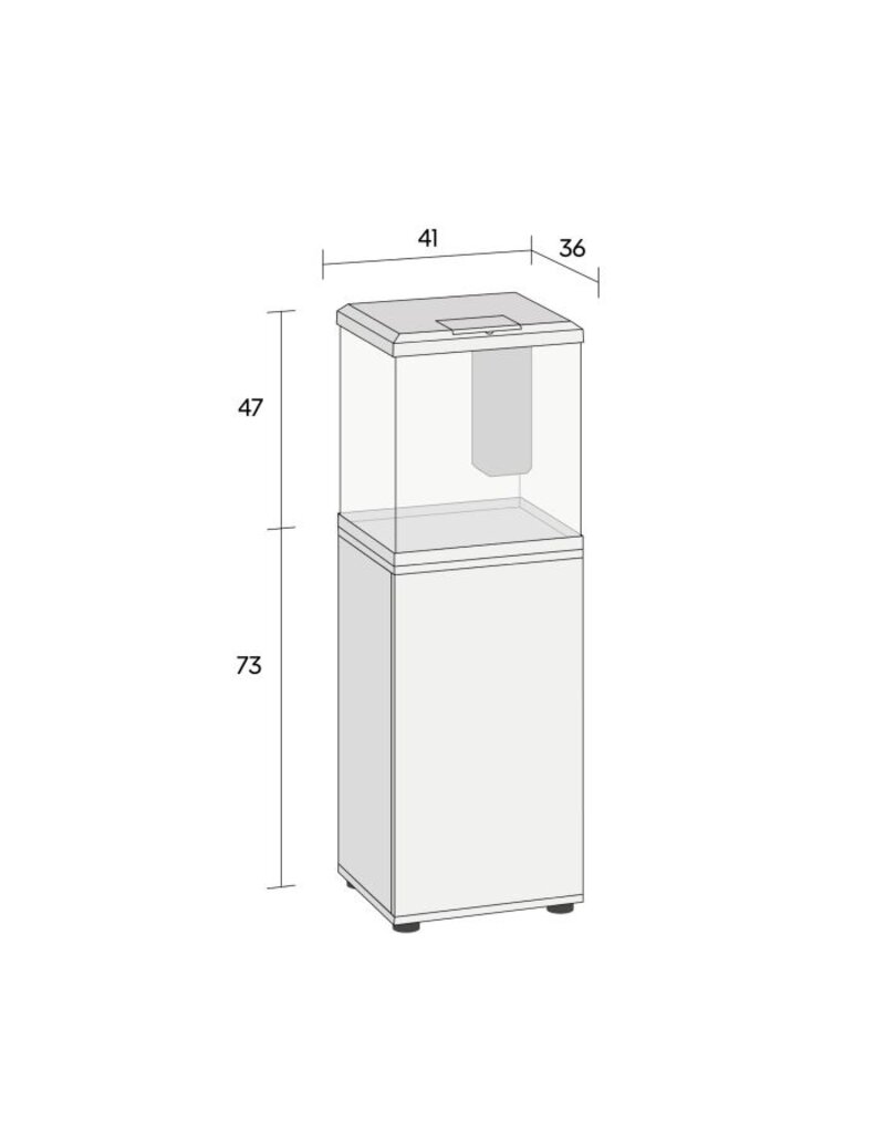 Juwel Juwel Vio Cube 54 weiss Kombination