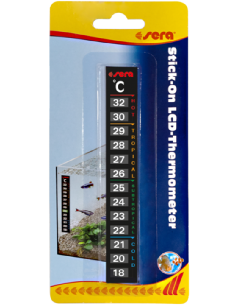 Sera Sera LCD Klebe-Thermometer