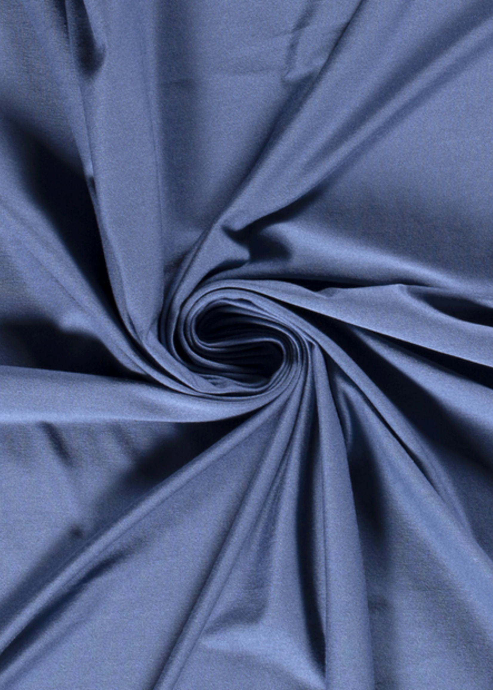 ZAZOU HEMD bamboe-katoen indigo blauw