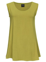 ZAZOU HEMD bamboe-katoen olive
