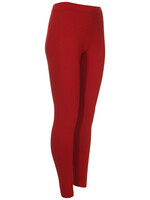ZAZOU ZAZOU LEGGING DARK RED LANG