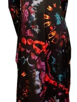 ZAZOU JURK VLINDER TIE DYE