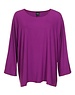 Zazou Shirt Mery lang met lange mouw d.fuchsia