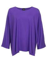 Zazou Shirt Mery lang met lange mouw paars