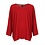 Zazou Shirt Mery lang met lange mouw paars d.red