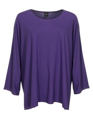 Zazou Shirt Mery lang met lange mouw purple