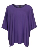 Zazou Shirt Mery lang met korte mouw purple