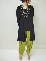 ZAZOU BROEK LIA - OLIVEGREEN