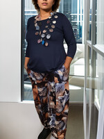 ZAZOU BROEK LIA BRUIN-BLAUW