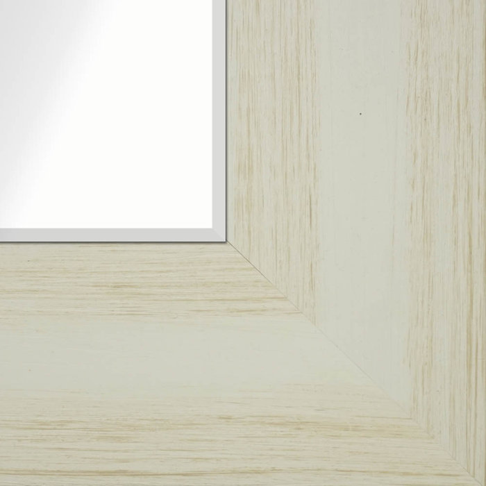 Spiegel Malma oud wit