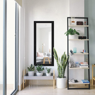 Passpiegel Mason | Zwart